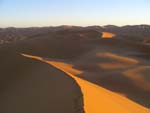 on the big dune, erg chebbi