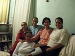 Tha family of Nadia (with the white sweater)