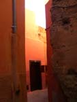 Red walls in Marrakech