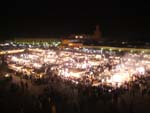 Jeema el Fna by night, Marrakech