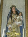 Statue of Mary, church of Resceto, Apuane