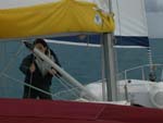 Cinzia, sailing