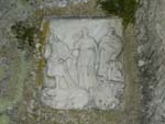 Marble insert in a rock, Apuane