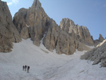 Cima Cadin Nordest, Ferrata Merlone