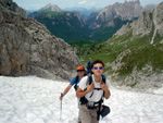 Me and Valerio, Cadini di Misurina, Dolomites