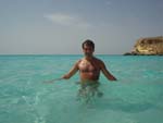 Lampedusa, me, enjoying (so much)