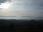 Arno valley from Pieve a Pitiana, Tuscany