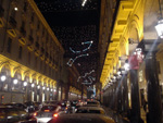 Turin, christmas lights