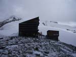 Quintino Sella hut, on summer (bad weather)