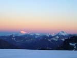 sunrise on Monte Bianco