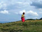 Montemigraio tour, walking on the top
