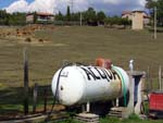 At the petrol station, Maremma