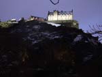 Edinburgh with snow