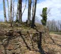 etruscan wall near Montalcino