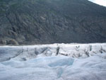 On Aletsch Glacier toward Konkordia hutte