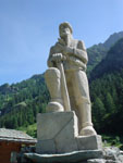 Monument to mountaineering, Gressoney Saint Jean, Val D'Aosta