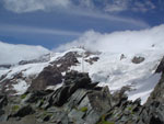 Monterosa's glaciers from Altaluce, Valdaosta