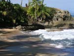 Caribbean beach, Manzanillo coastal park, Costarica