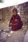 Ladakh; nun