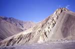 Ladakh; rocks on the Indus river