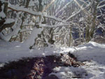 Snow and sunshine in M. Prado, Northern Appennine