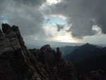 The sea from Apuane, M. Altissimo