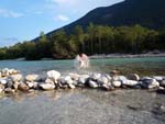 in the Soca river