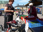 at the market, Rauma